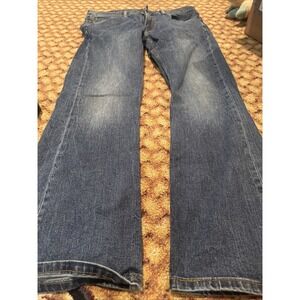 Mens Levis 527  Size 34x30 Blue Jeans (1A)